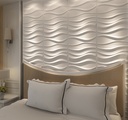 Lot de 24 Panneaux mural 3D en PVC 6m² Motif A