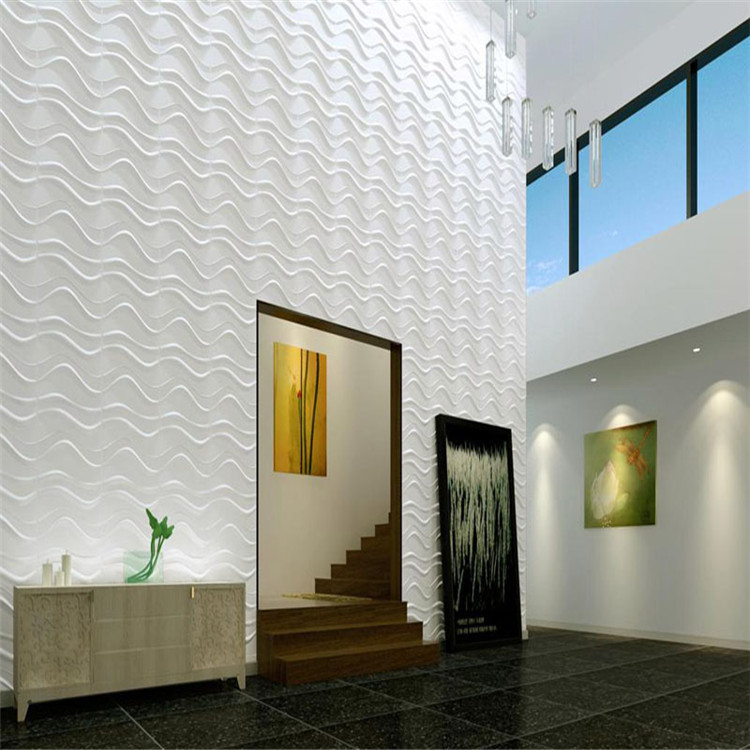 Lot de 24 Panneaux mural 3D en PVC 6m² Motif A