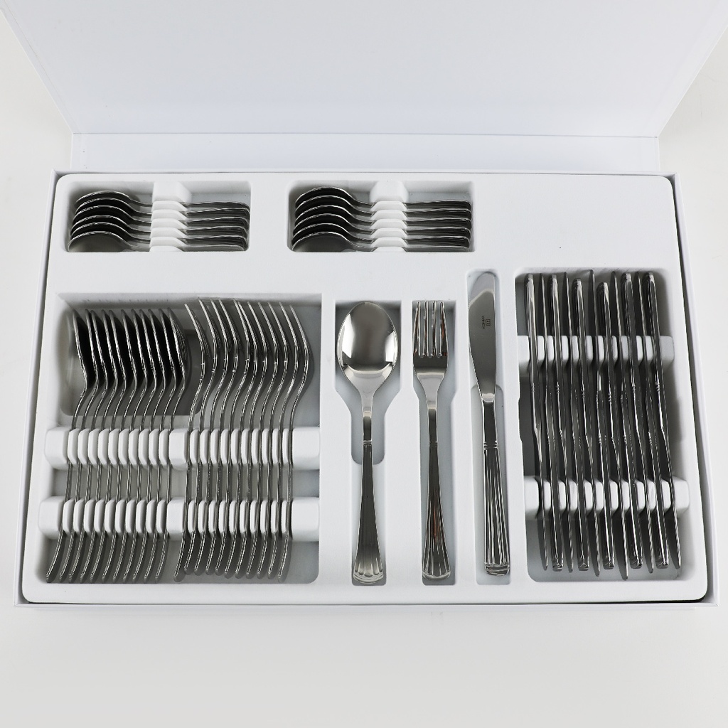 WINOX Coffret carton Ambre 48 pièces Inox Garantie à vie