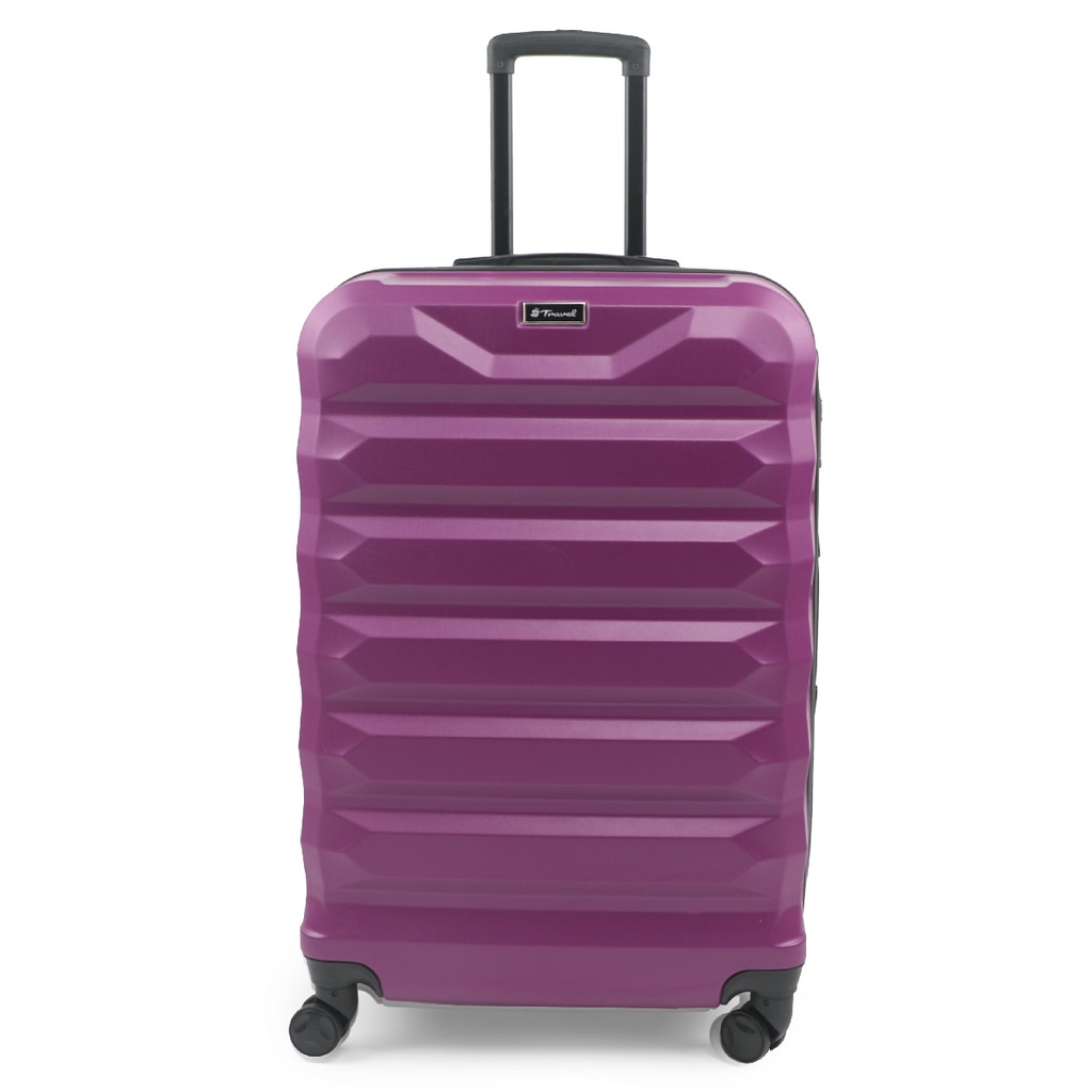 Série de 3 valises en ABS incassable - TRAVEL (ROCK)