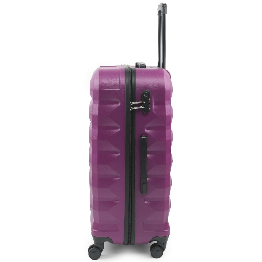 Série de 3 valises en ABS incassable - TRAVEL (ROCK)