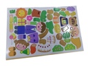 Tableau Magnétique Éducatif 3 en 1 Avec Puzzle 