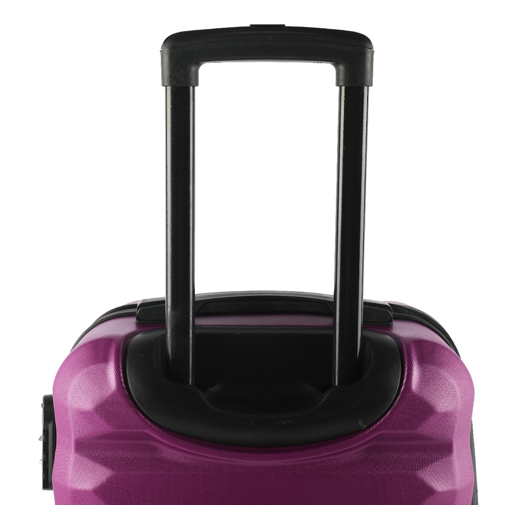 Série de 3 valises en ABS incassable - TRAVEL (ROCK)