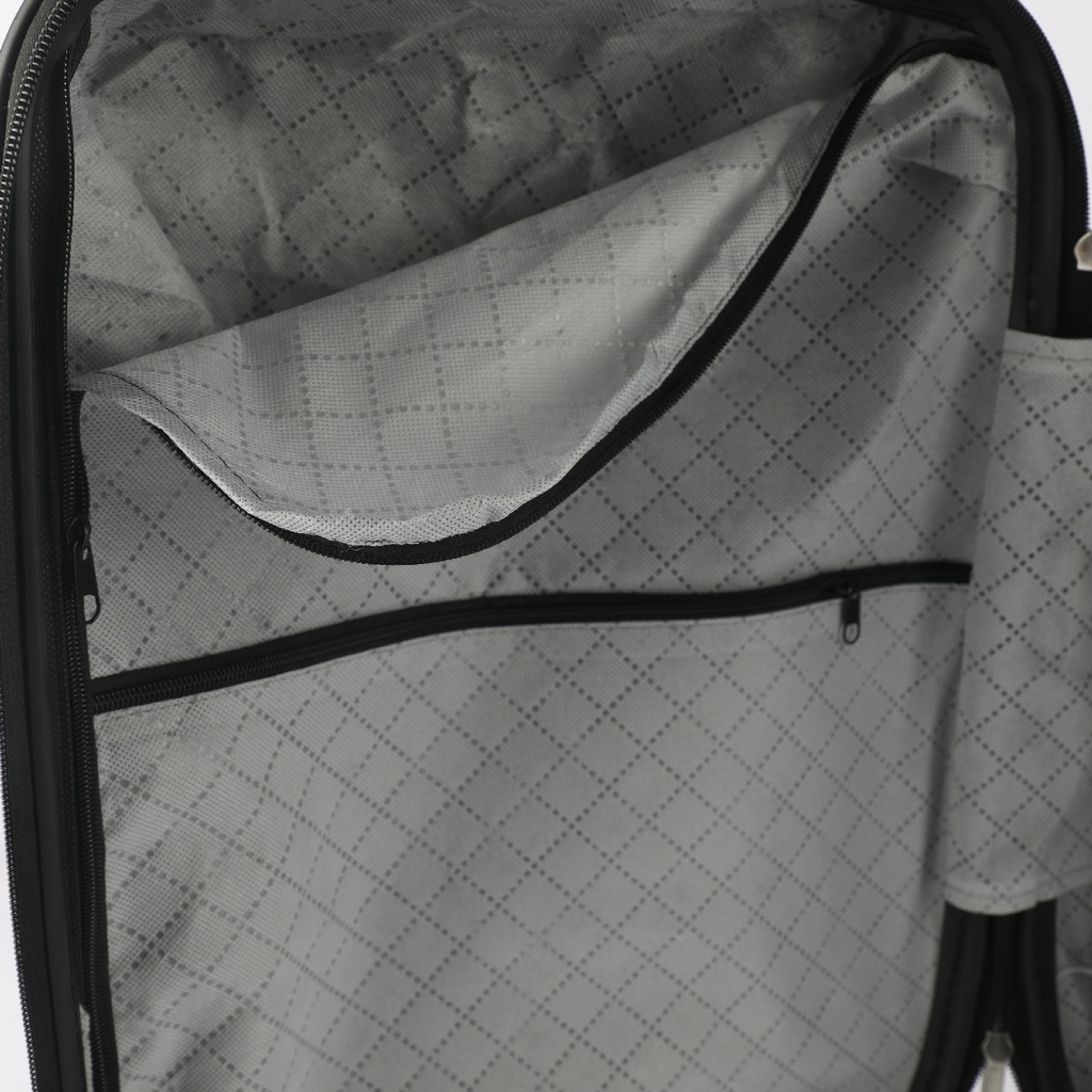 Série de 3 valises en ABS incassable - TRAVEL (ROCK)
