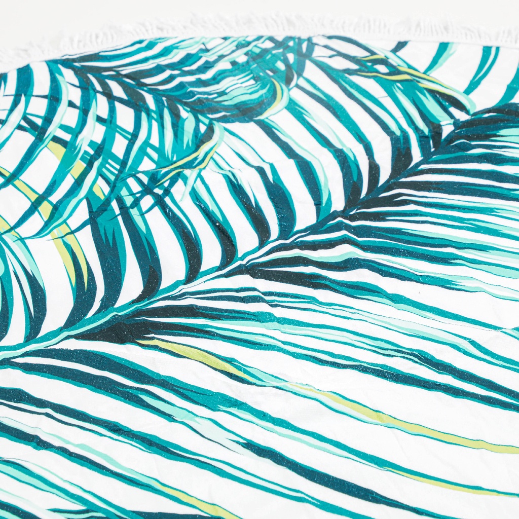 Tapis de plage imprimé rond Motif 5