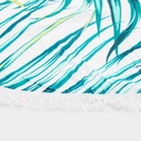 Tapis de plage imprimé rond Motif 5