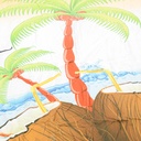 Tapis de plage imprimé rond Motif 4