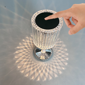 Lampe de Table LED en Acrylique RGB Tactile & Télécommande
