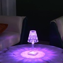 Lampe de Table LED en Acrylique RGB Tactile & Télécommande
