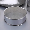 Ensemble de passoire ronde en acier inoxydable - 6 pièces