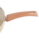Winox Sauteuse Avec Couvercle Série Bronzo - Ø 24 Cm - Super Résistante - 7 Couches