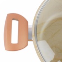 Winox Faitout Avec Couvercle Bronzo- Ø 22 cm - Super Résistante - 7 Couches