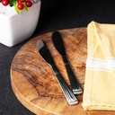 Winox Blister de 2 couteaux de table AMBRE -INOX 18/10 - 6mm - Garantie à vie