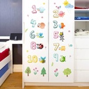 Autocollant Murale 39 stickers Chiffres et Animaux