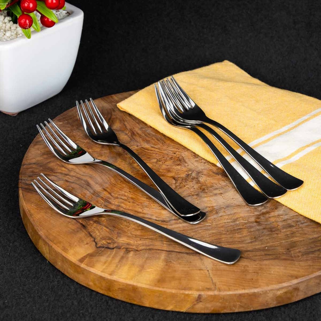 Winox blister de 6 fourchettes à fruit  JAWHAR - Inox 18/10 - Garantie à vie
