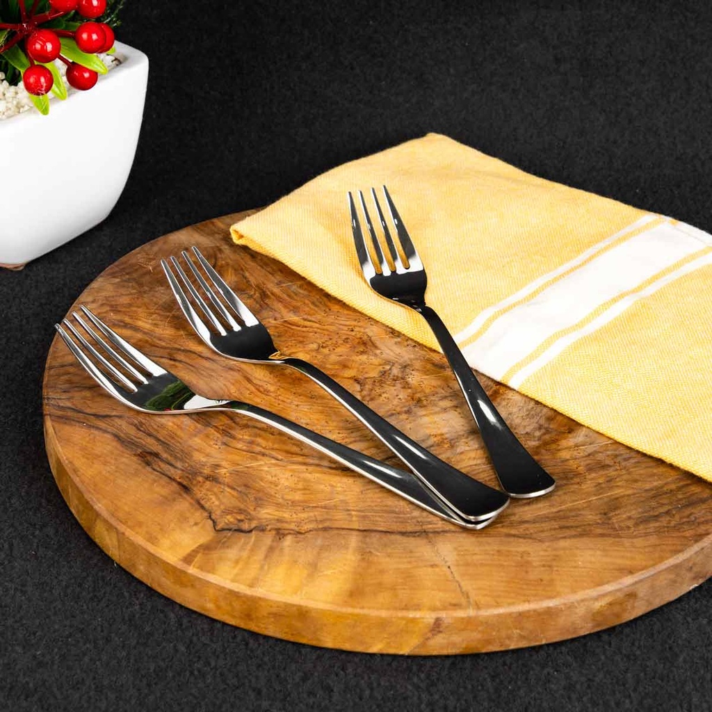 Winox blister de 3 fourchettes de table JAWHAR - Inox 18/10 - Garantie à vie