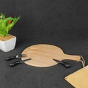 Planche à  Fromage en bambou  36x26 cm +Ustensiles 