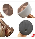 Lampe de Table Sans Fil Rechargeable Tactile Bronze 21X9cm 