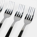 Cok lot de 6 fourchettes GM Milano en acier inoxydable - Argent