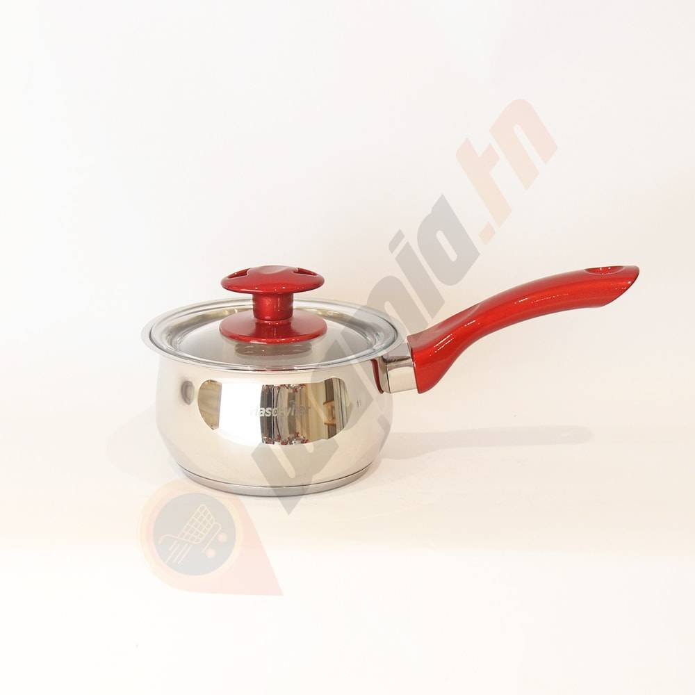 Service Inox Hascevher 18 pièces Rouge