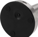 Lampe de Table Sans Fil Rechargeable et Tactile En Gris 21x9 cm 