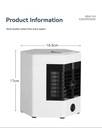  Mini Climatiseur Polyvalent Ventilateur-Purificateur D'air Mobile-Humidificateur De Refroidissement ARCTIC AIR Ultra-Pro