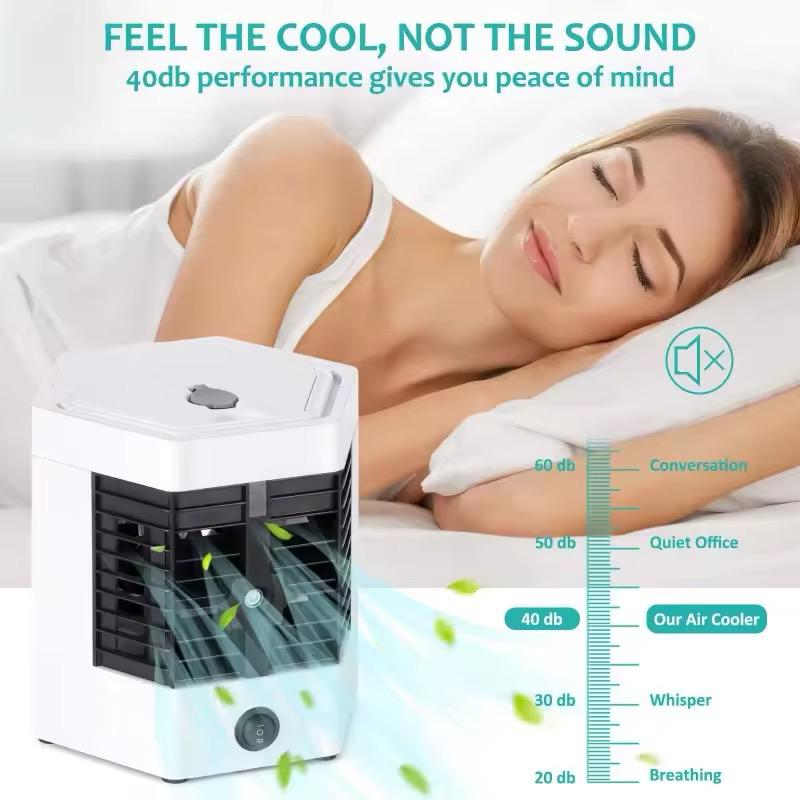  Mini Climatiseur Polyvalent Ventilateur-Purificateur D'air Mobile-Humidificateur De Refroidissement ARCTIC AIR Ultra-Pro