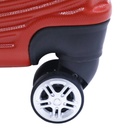 TEC TAKE Petite Valise Rouge en ABS  52 x 35 x 22 cm