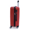 TEC TAKE Valise Moyenne Rouge en ABS  62 x 42 x 26 cm