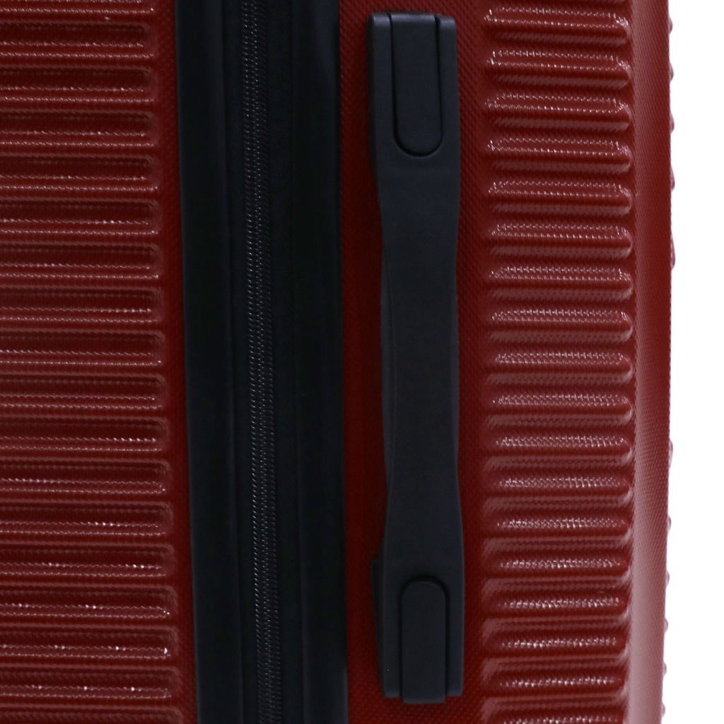 TEC TAKE Petite Valise Rouge Bordeaux en ABS 52 x 35 x 22 cm