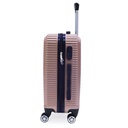 TEC TAKE Petite Valise En Rose Métallique ABS 52 x 35 x 22 cm