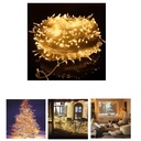 Guirlande Lumineuse Décorative En Jaune 10 Mètres 