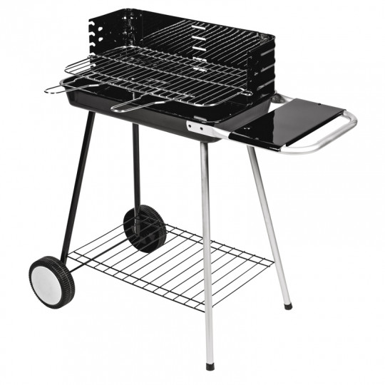 Karmila Barbecue Rectangulaire à Charbon 85,5x45x79,5 Cm