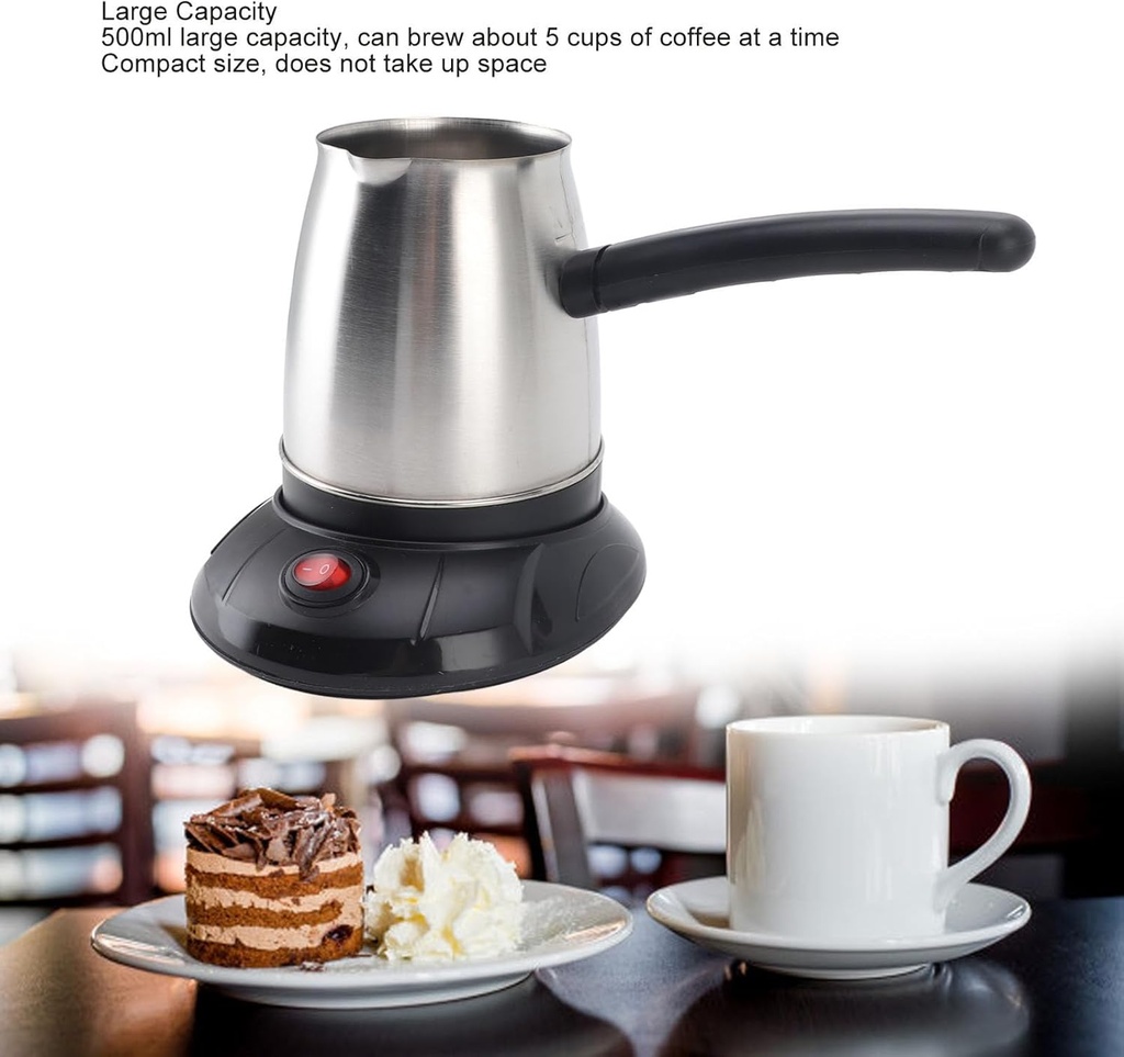 RAF Pot de Café Électrique 0.5 L 600 W 