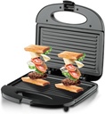 PROVA Appareil de Cuisson 4 en 1 : Panini, Gaufre, Zouza, Maamoul - PE-910 (750W)