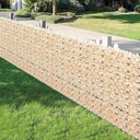 Mur de Fleurs Artificielles en Saumon – Rouleau de 3x1 mètre en Plastique 