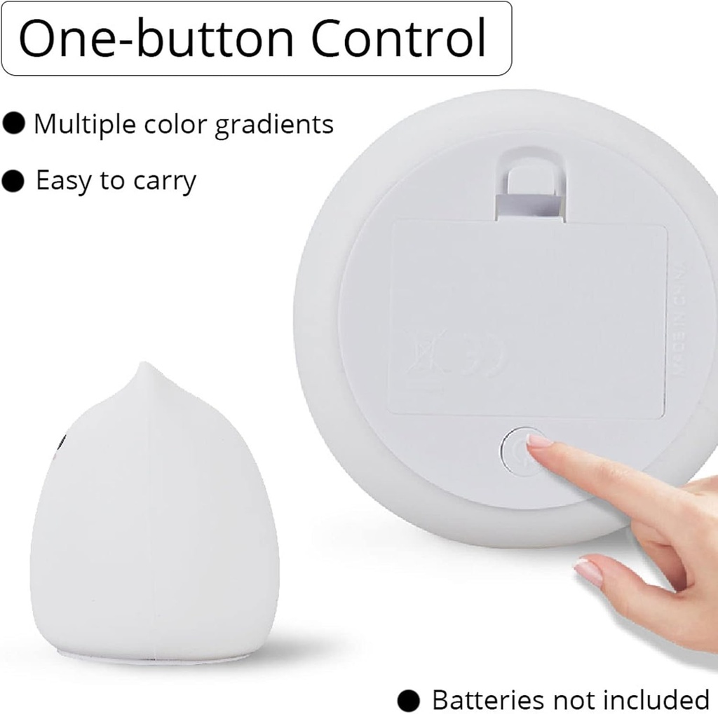 Lampe Avec Couleurs Ajustables En Silicone 