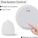 Lampe Avec Couleurs Ajustables En Silicone 