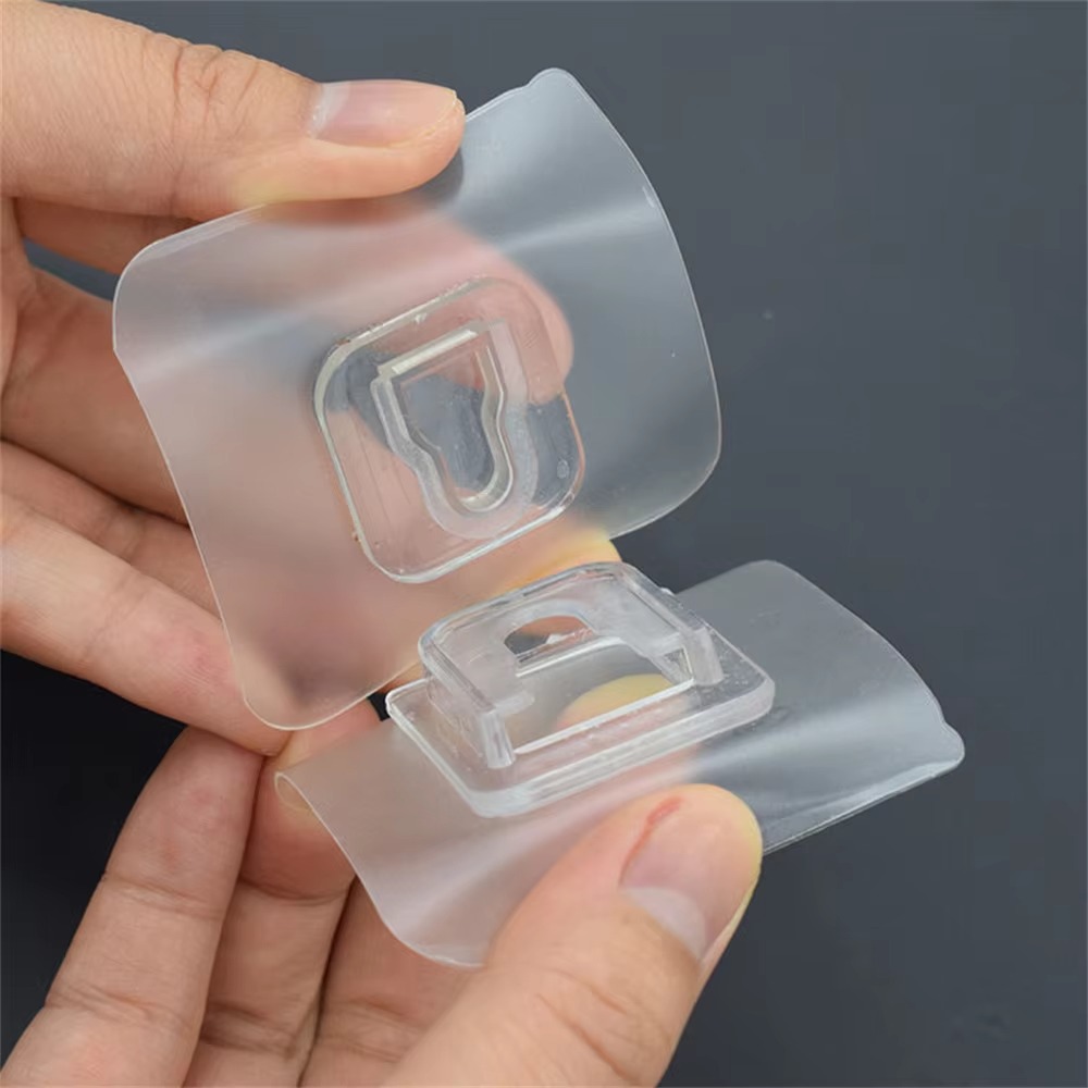 Pack de 5 Paires de Crochets Muraux Auto-Adhésifs Imperméables
