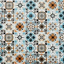 Papier Peint Autocollant avec Motifs Patchwork en Vinyle 60 cm x 5 m