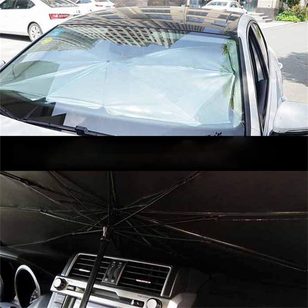 Pare-Soleil Forme Parapluie Pliable Pour Pare-Brise De Voiture