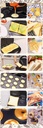  Appareil à Plaque Chauffante 5 en 1 - Panini, Zouza, Donuts, Gaufre, Cake - 750W