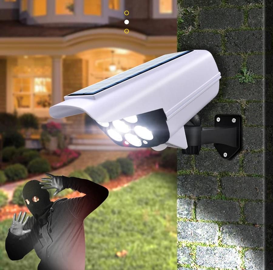 Projecteur Solaire Avec Capteur De Mouvement Forme Caméra De Surveillance