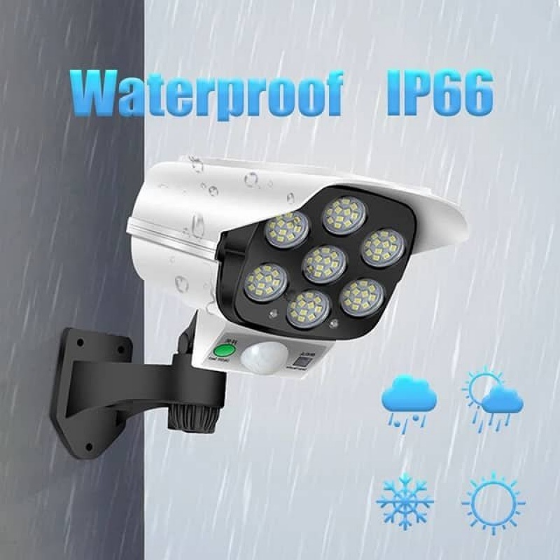 Projecteur Solaire Avec Capteur De Mouvement Forme Caméra De Surveillance