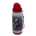 Bouteille d’Eau 750 ml Sans BPA - Motif Dessin Animé -Rouge