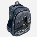 3 en 1 Cartable Garçon Avec Sac Repas et Trousse à Crayons Motif Batman