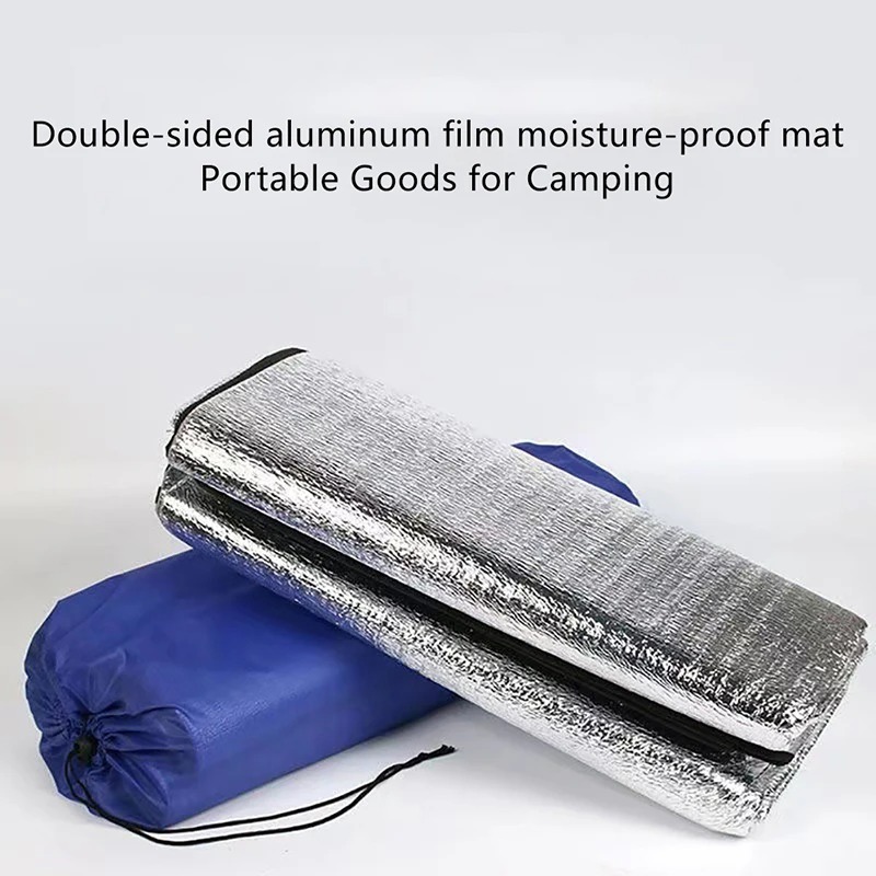 Tapis De Couchage 2 m x 2 m Pour Tente De Camping ou Plage Double Face Imperméable 2 m x 2 m