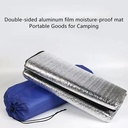Tapis De Couchage 2 m x 2 m Pour Tente De Camping ou Plage Double Face Imperméable 2 m x 2 m