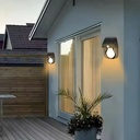 Applique Murale Lampe Solaire En Tungstène Avec Détecteur de Mouvement étanche 