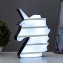 Light Box LED Forme Licorne 27 x 20 x 5 cm